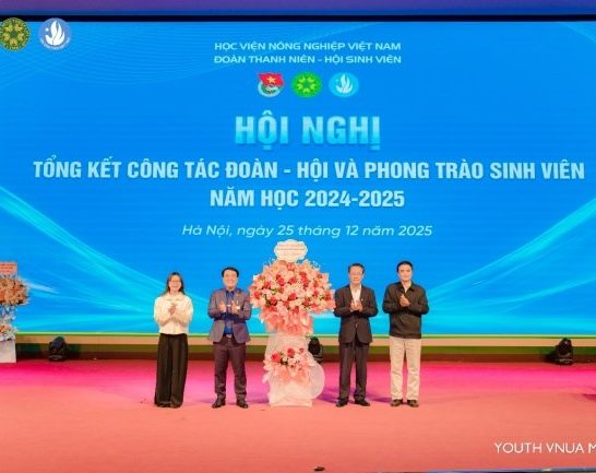 Hội nghị tổng kết công tác Đoàn – Hội và phong trào sinh viên Học viện Nông nghiệp Việt Nam năm học 2024-2025
