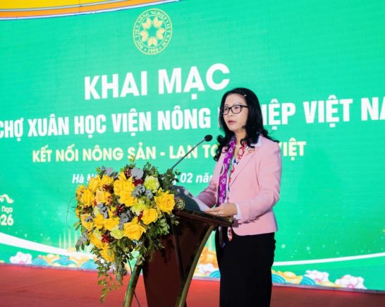 Học viện Nông nghiệp Việt Nam đưa nông sản lên sàn thương mại điện tử