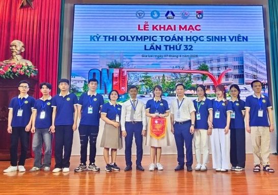 Sinh viên Khoa Công nghệ thông tin đạt thành tích cao tại kỳ thi Olympic Toán học sinh viên và học sinh toàn quốc lần thứ 32