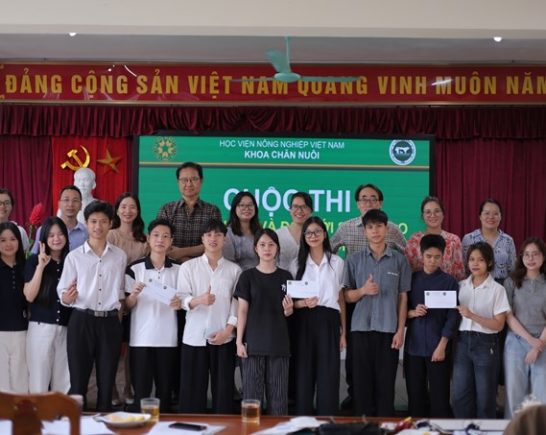 Lan tỏa tinh thần đổi mới sáng tạo tại cuộc thi khởi nghiệp sinh viên khoa Chăn nuôi năm 2026