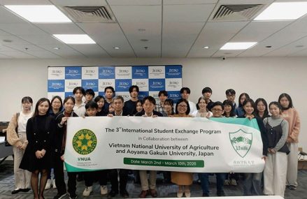 Hành trình khám phá tri thức và văn hóa: Trao đổi sinh viên giữa Học viện Nông nghiệp Việt Nam và Đại học Aoyama Gakuin, Nhật Bản