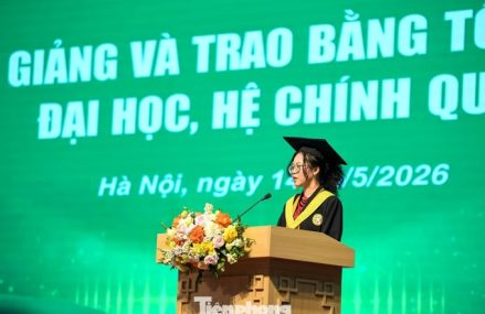 Nữ sinh ngành Chăn nuôi – Thú y kể hành trình trưởng thành trong Lễ Tốt nghiệp