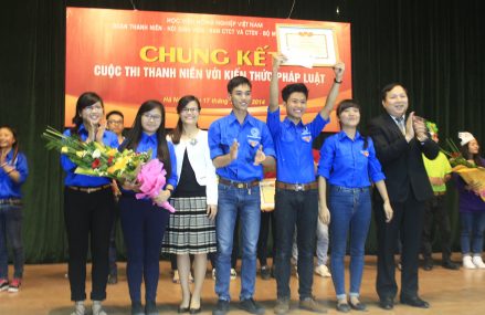 Chung kết Cuộc thi “Thanh niên với kiến thức pháp luật năm 2014”