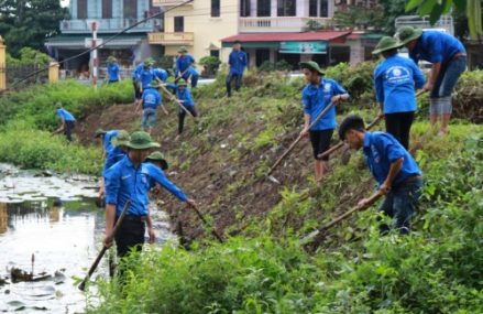 Tuổi trẻ Học viện chung tay xây dựng nông thôn mới tại huyện Ninh Giang – Hải Dương