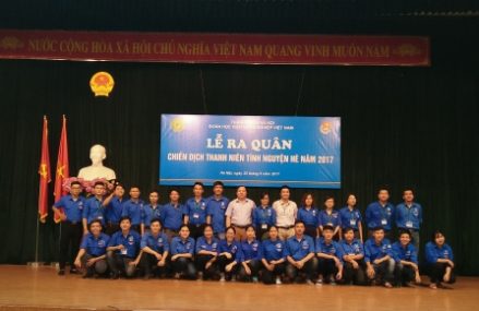 Lễ ra quân chiến dịch Tình nguyện hè năm 2017