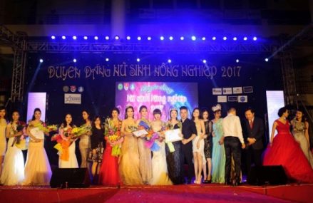 Thu Băng đạt giải Hoa khôi cuộc thi “Duyên Dáng Nữ Sinh Nông Nghiệp 2017”