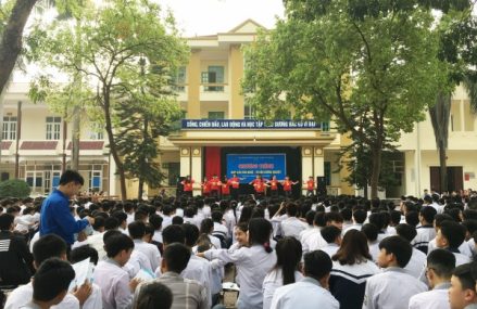 Đoàn Thanh niên Học viện tổ chức chương trình Ngày hội đoàn viên tại Vĩnh Phúc