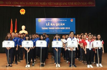 Lễ ra quân Tháng Thanh niên năm 2018