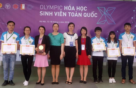 Sinh viên Học viện đạt nhiều giải cao tại Olympic Hóa học sinh viên toàn quốc lần thứ X