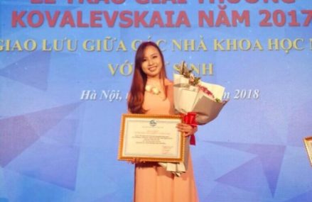 Nữ sinh Học viện Nông nghiệp Việt Nam nhận học bổng học thẳng tiến sĩ ở Hoa Kỳ khi chuẩn bị nhận bằng tốt nghiệp đại học