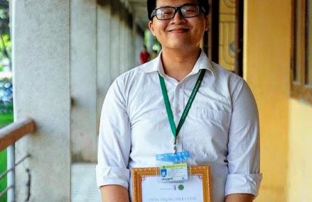Tấm gương sáng sinh viên: Đỗ Quang Sơn – sinh viên đam mê nghiên cứu khoa học