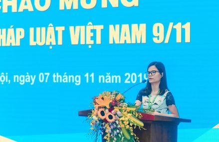 Lễ kỷ niệm Ngày pháp luật Việt Nam 9/11