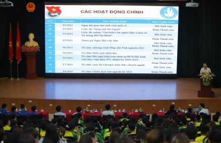 Hội nghị triển khai công tác Đoàn, Hội và phong trào thanh niên học kỳ 2, năm học 2020-2021