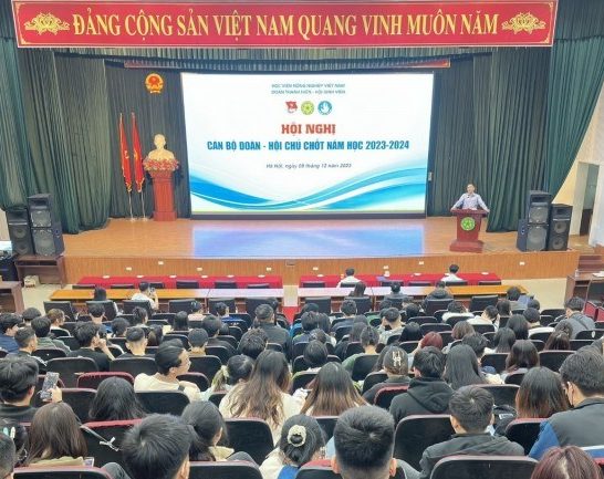 Cán bộ Đoàn, Hội chủ chốt “hiến kế” nâng cao chất lượng công tác Đoàn – Hội và phong trào sinh viên Học viện năm học 2023-2024