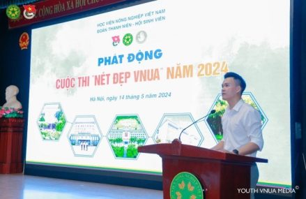 Phát động cuộc thi “Nét đẹp VNUA” năm 2024 tới đoàn viên, thanh niên Học viện Nông nghiệp Việt Nam