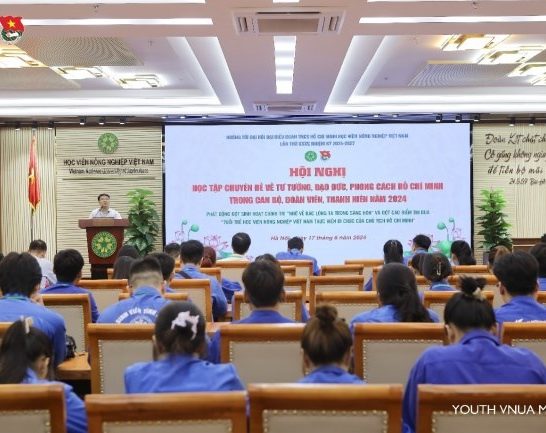 Phát động đợt thi đua cao điểm “Tuổi trẻ Học viện Nông nghiệp Việt Nam thực hiện Di chúc của Chủ tịch Hồ Chí Minh”