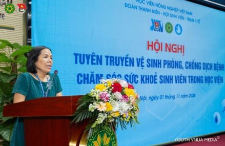 Hội nghị tuyên truyền vệ sinh phòng chống dịch bệnh, chăm sóc sức khỏe sinh viên trong Học viện Nông nghiệp Việt Nam