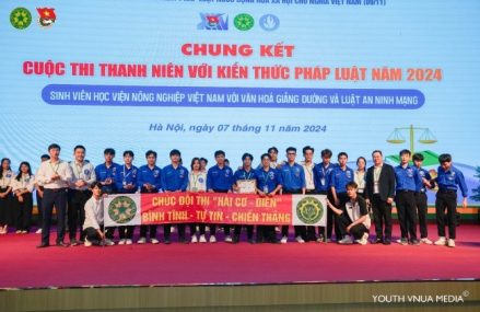 Chung kết Cuộc thi Thanh niên với kiến thức pháp luật năm 2024