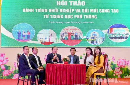 Hành trình khởi nghiệp và đổi mới sáng tạo từ THPT đến với Tuyên Quang