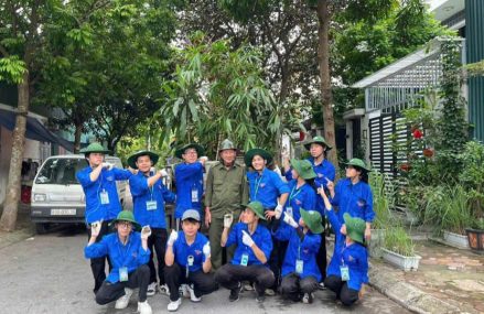 Chiến dịch Mùa hè xanh 2026 tại xã Gia Lâm: Hành trình cống hiến của tuổi trẻ Học viện